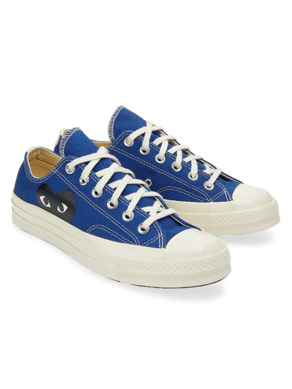 CDG Play x Converse Chuck Taylor Canvas Low-Top Sneakers